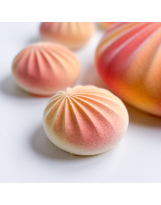 Shell mini cake silicone mould handmade