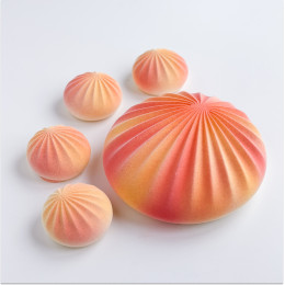 Shell mini cake silicone mould handmade