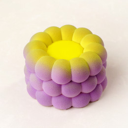 Spheres circle bento cake silicone mould handmade