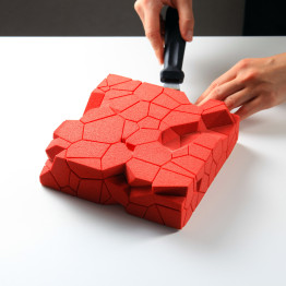 Cluster торт силиконовая форма ручной работы