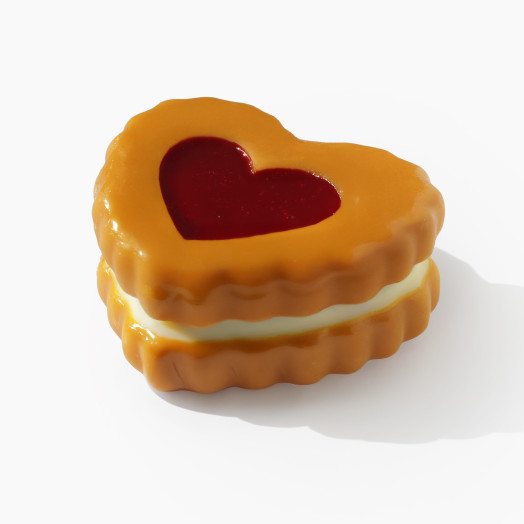 Play Heart cookie molde de silicona para tartas hecho a mano
