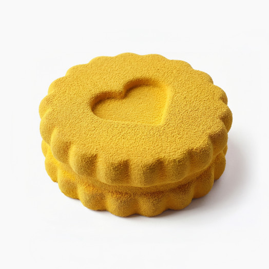 Moule Classic Heart cookie Cake en silicone réalise à la main