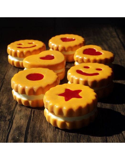 Square Dots cookie cake silicone mould handmade