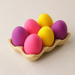 Easter eggs box cake moldes de silicona hechos a mano