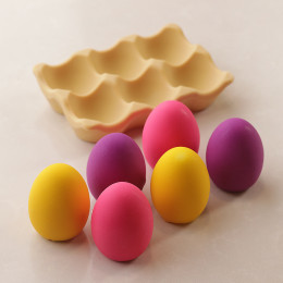 Easter eggs box moule à gâteau en silicone fait à la main