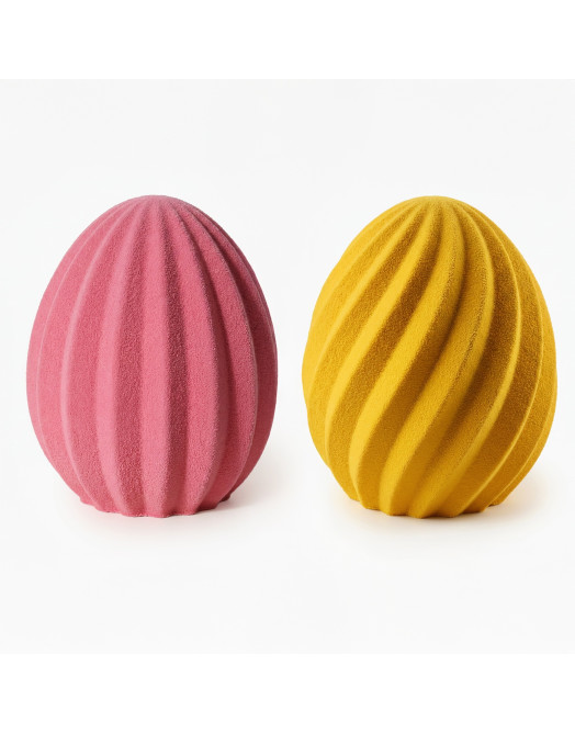 Crystal eggs cake silicone mould handmade 2pcs*75ml