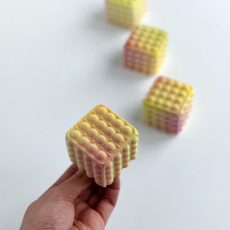 Pop it mini пирожное силиконовая форма ручной работы