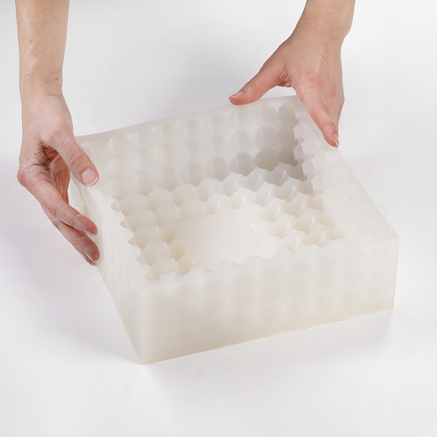 Silicone ice mold large cubes balls XXL