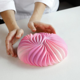 Dunes cake silicone mould