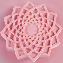 Star cake silicone mould